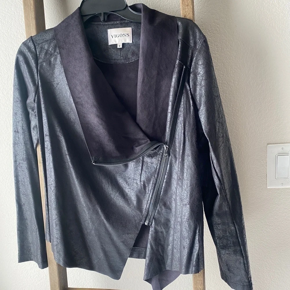NWOT - Vigoss size small jacket black - Picture 2 of 7
